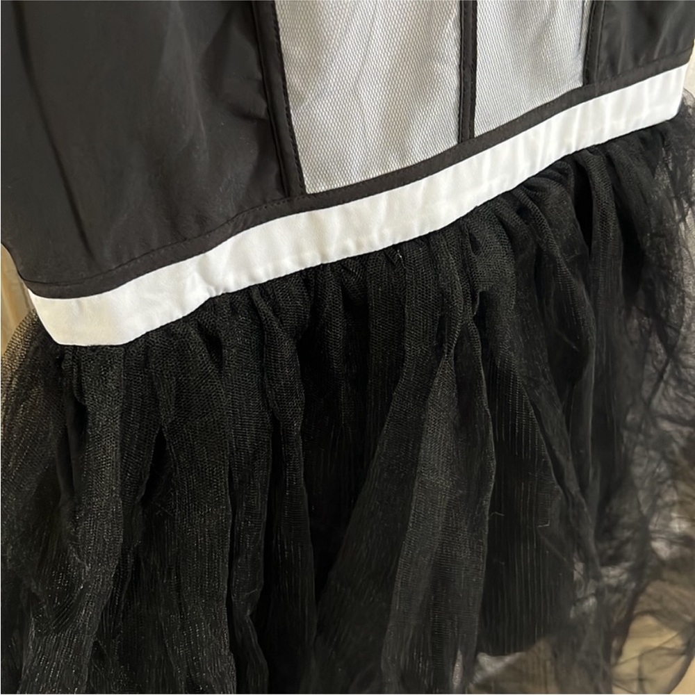 BCBG GENERATION Blocked Tulle Cocktail Dress - Picture 5 of 11